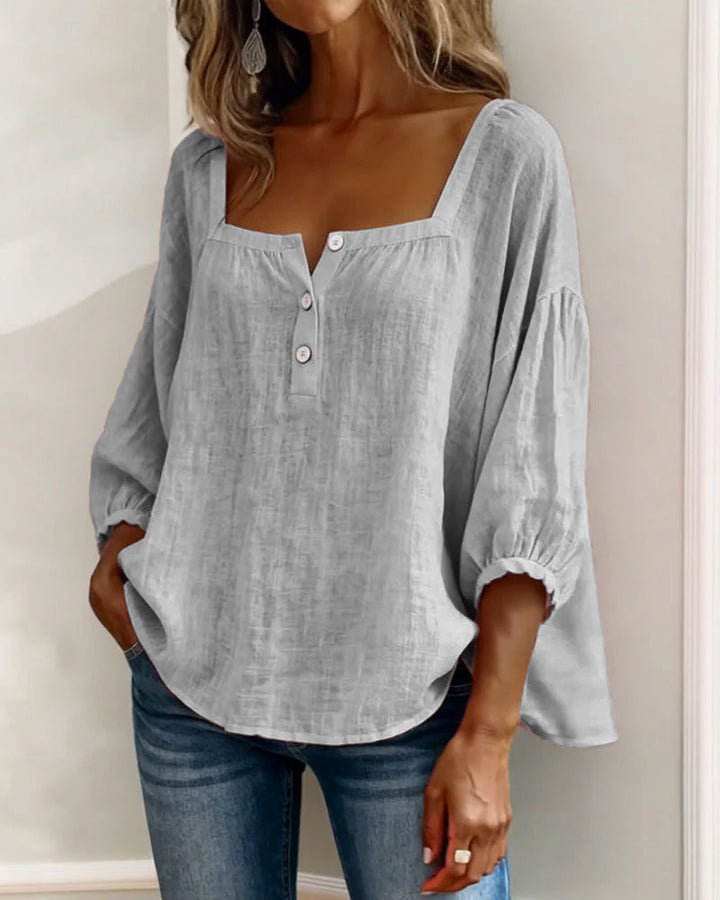 BLOUSE EN LIN POUR FEMME