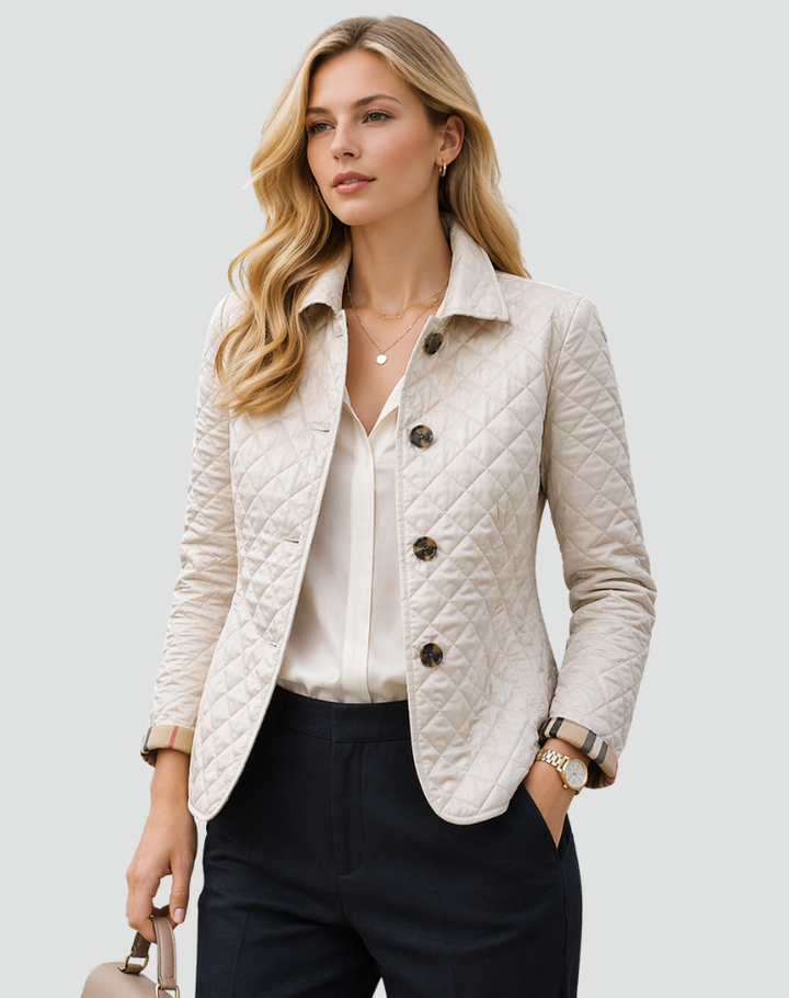 VESTE MATELASSÉE BOUTONNÉE POUR FEMMES