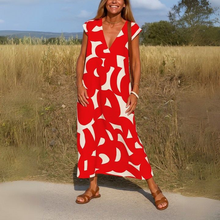 ROBE IMPRIMÉE POUR FEMME