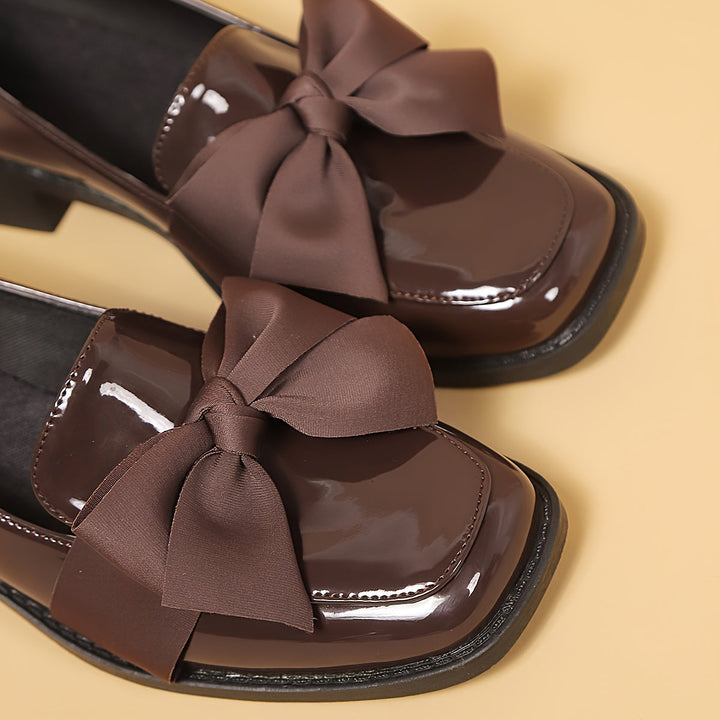 Lucette™ – Élégantes mocassins à nœud pour pieds sensibles