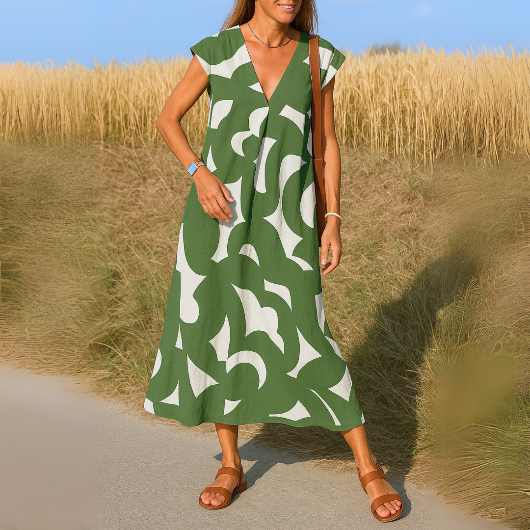 ROBE IMPRIMÉE POUR FEMME