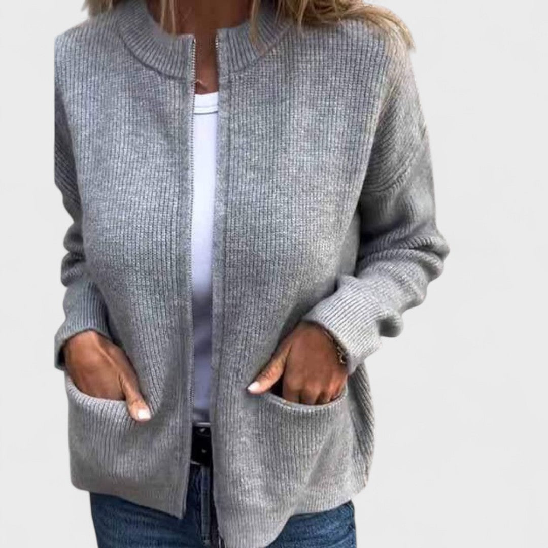 Noelle - Pletený cardigan z bavlny
