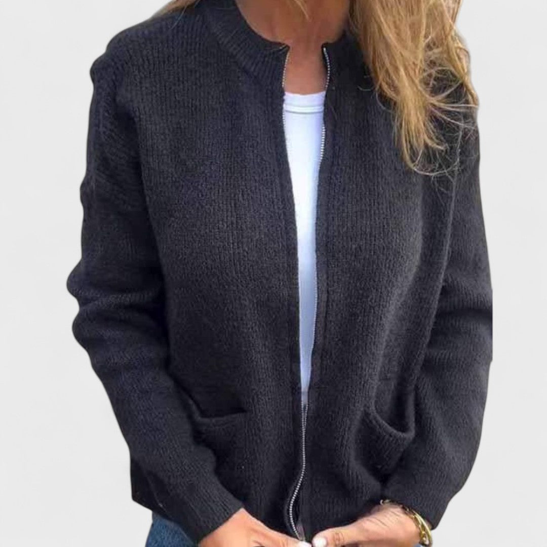 Noelle - Pletený cardigan z bavlny