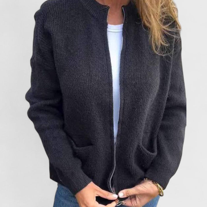 Noelle - Pletený cardigan z bavlny