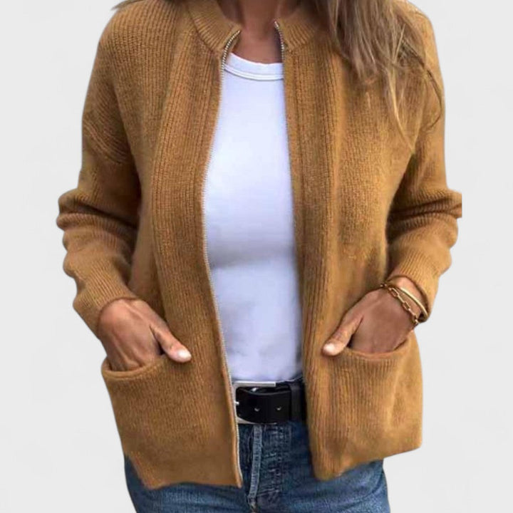 Noelle - Pletený cardigan z bavlny