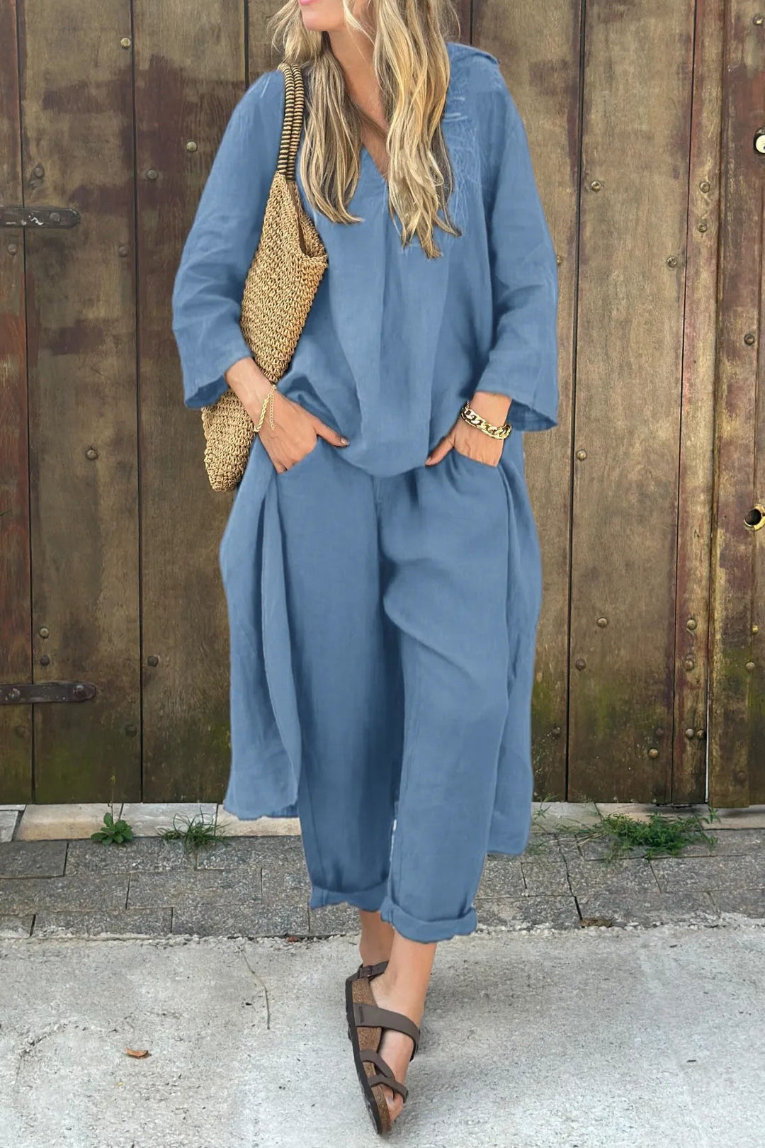 ENSEMBLE CHIC À DEUX PIÈCES POUR FEMMES