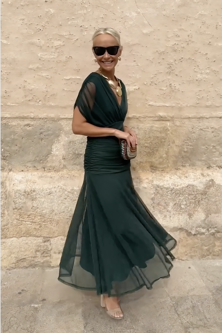 ROBE MAXI FLUIDE POUR FEMME
