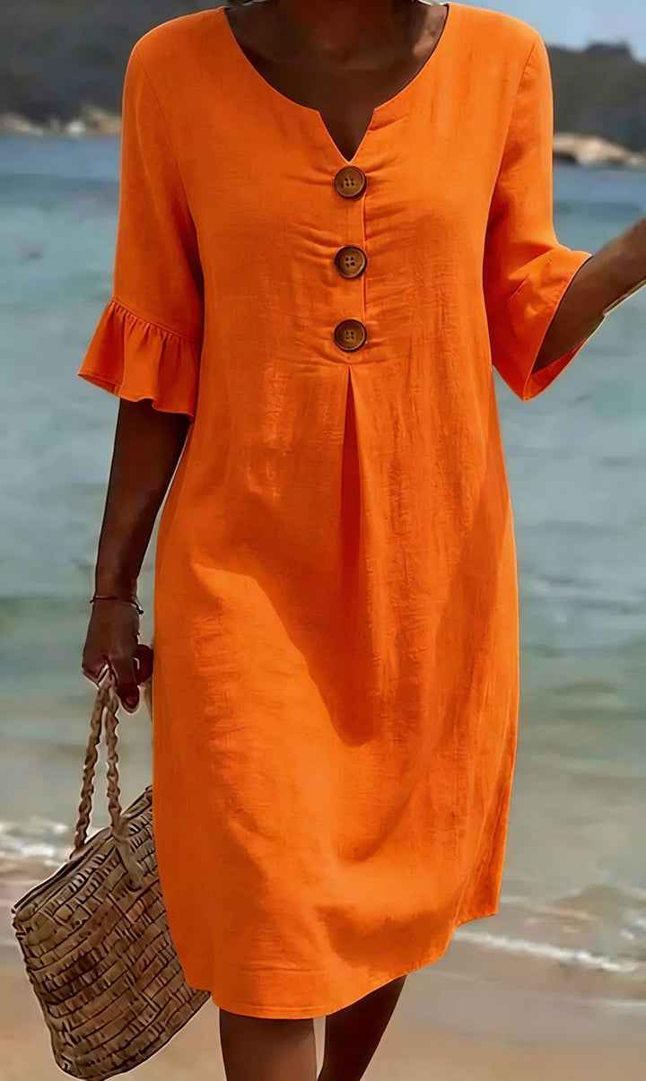 ÉLÉGANTE ROBE COUPE AMPLE POUR FEMMES