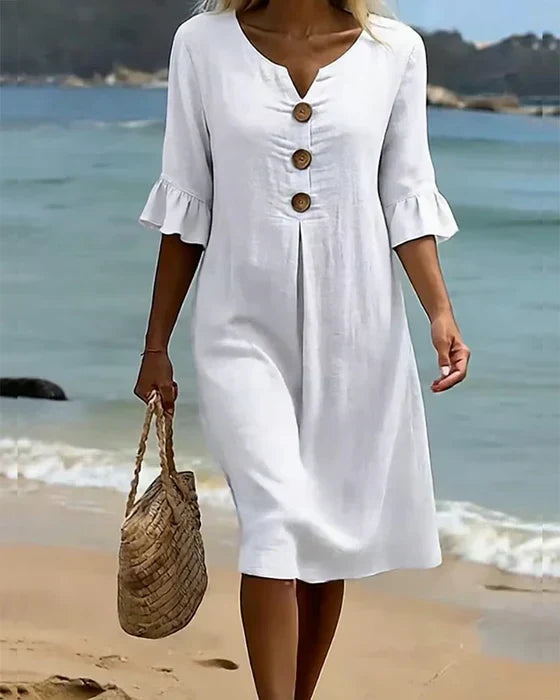 ÉLÉGANTE ROBE COUPE AMPLE POUR FEMMES