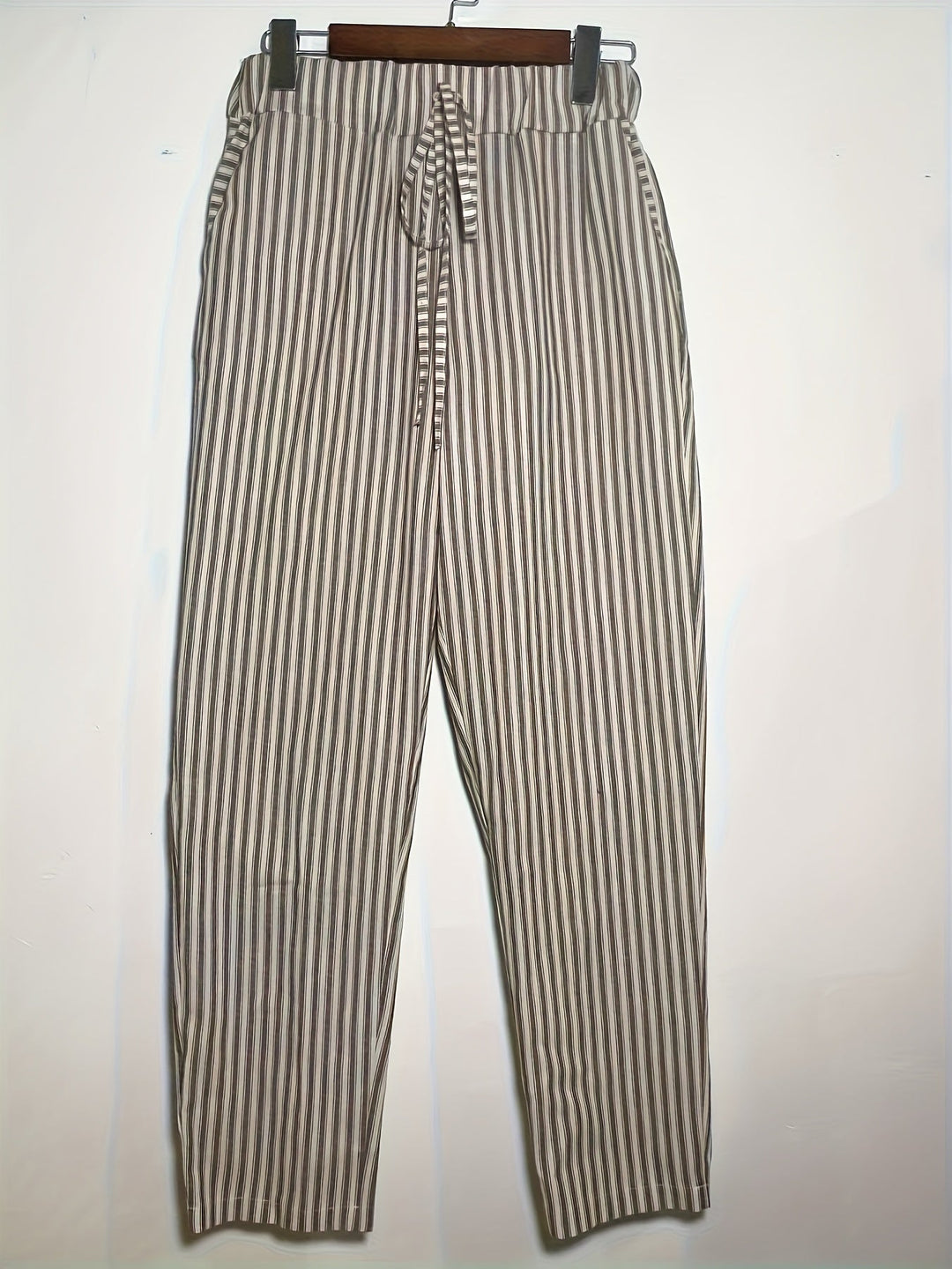 PANTALONS LARGES À RAYURES POUR FEMMES