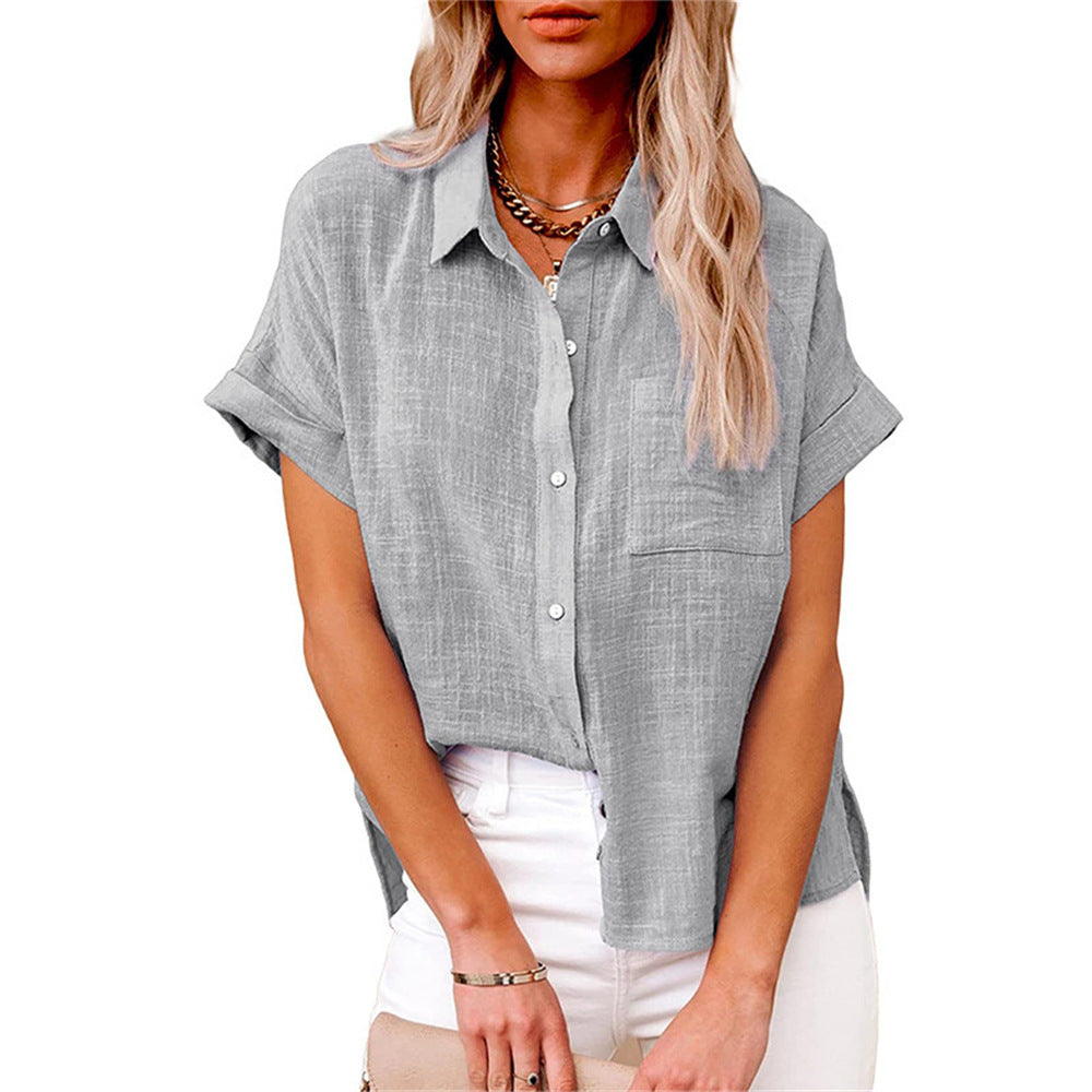 BLOUSE EN LIN POUR FEMMES