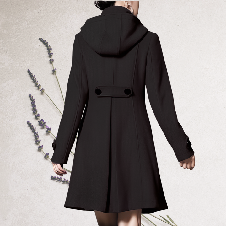 MANTEAU TRENCH REFINÉ LONGUEUR GENOU POUR FEMMES