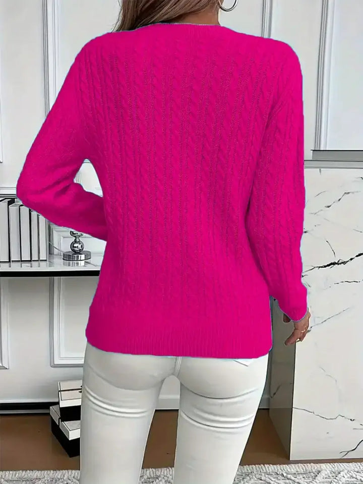 SWEAT À COL ROND COZY POUR FEMMES