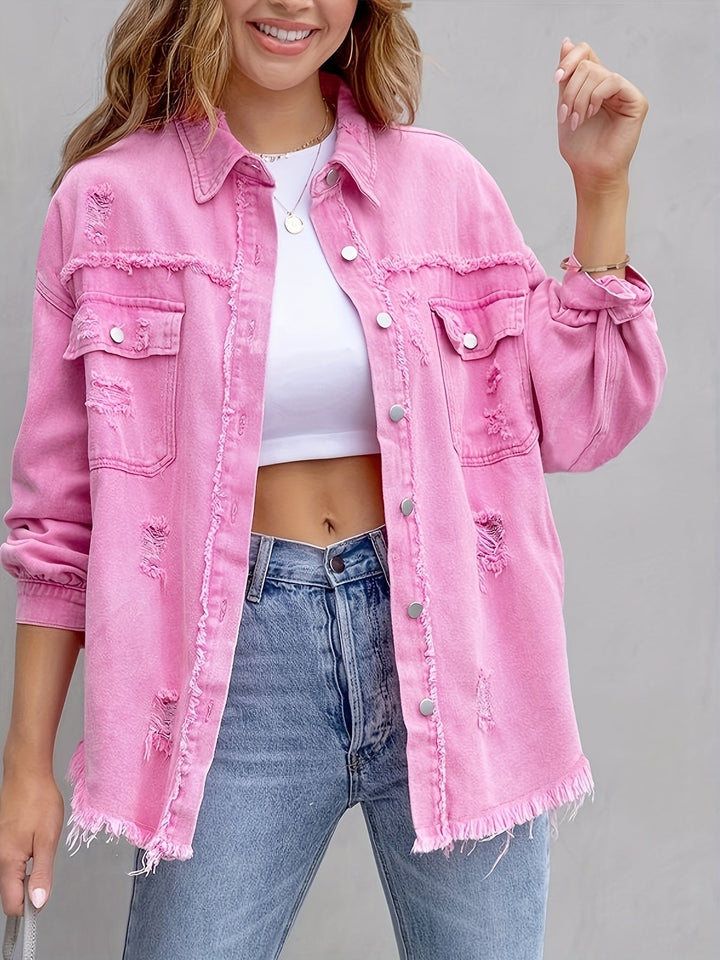 GILET EN DENIM POUR FEMMES