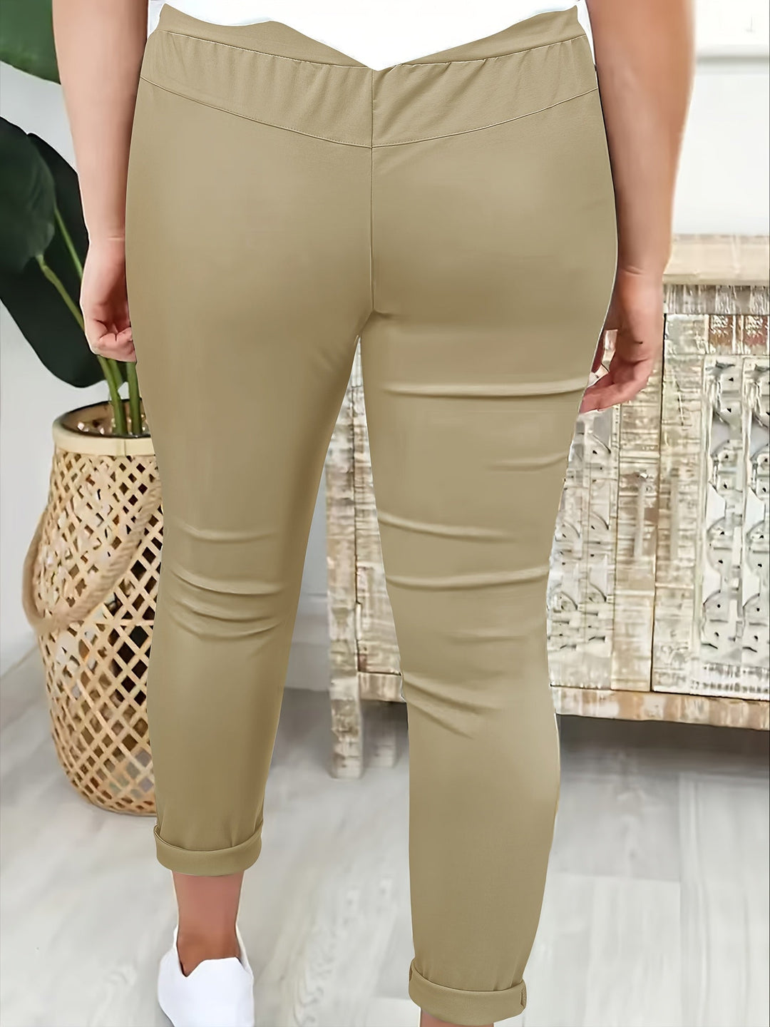 PANTALONS MODERNES À CORDON DE SERRAGE POUR FEMMES