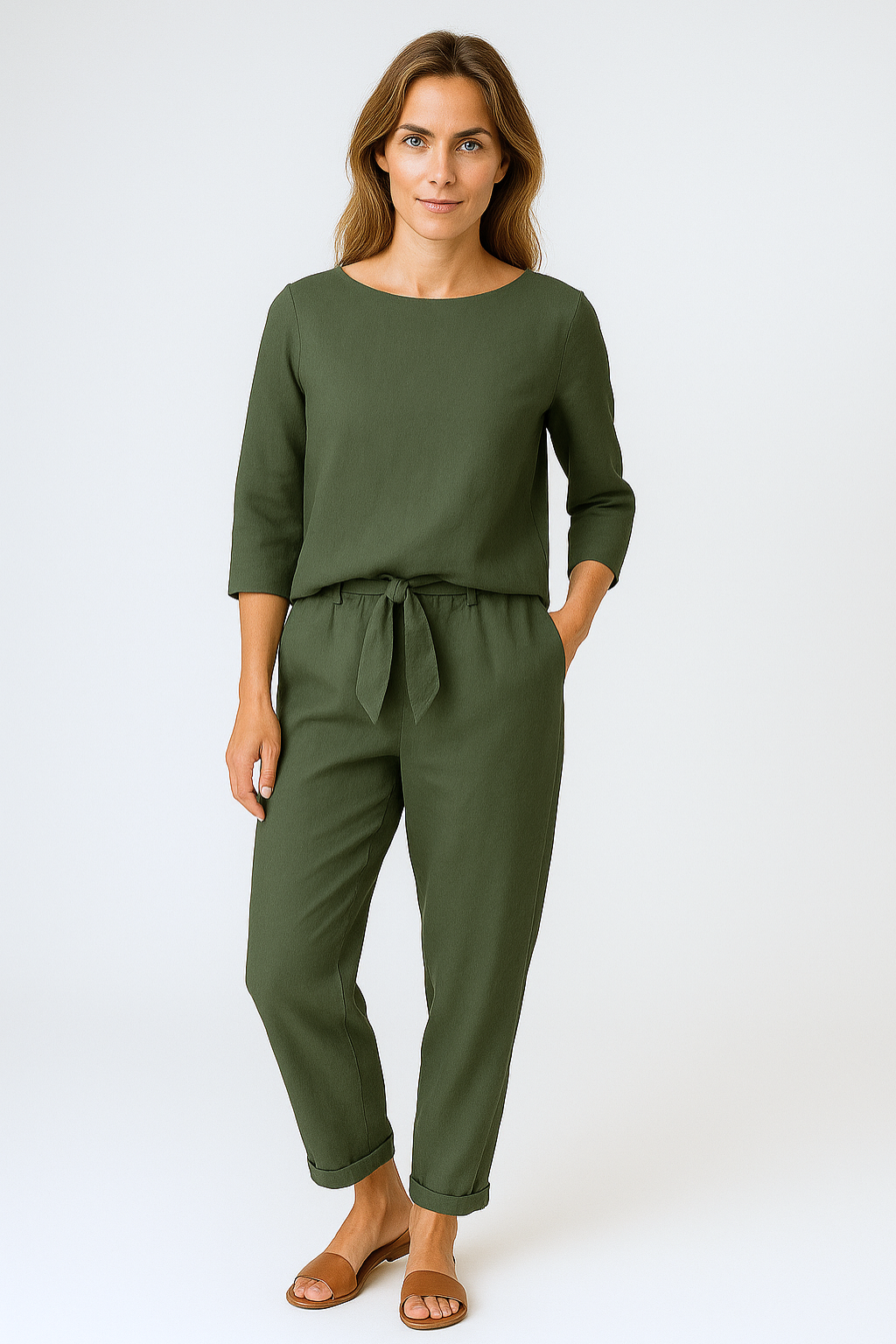 Isabella™ Elegantní dvoudílná souprava na léto