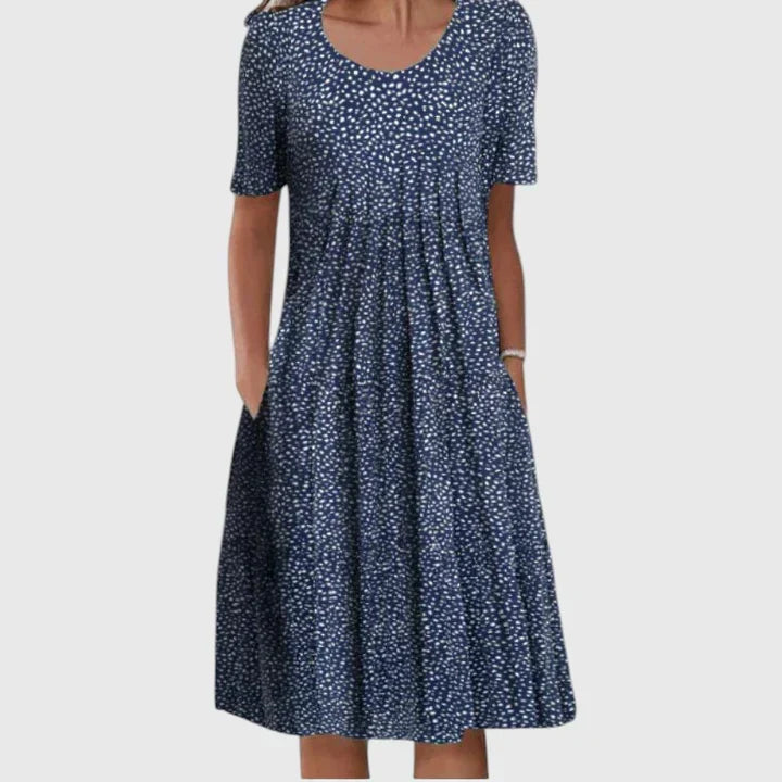 ROBE ÉLÉGANTE À VOLANTS POUR FEMME