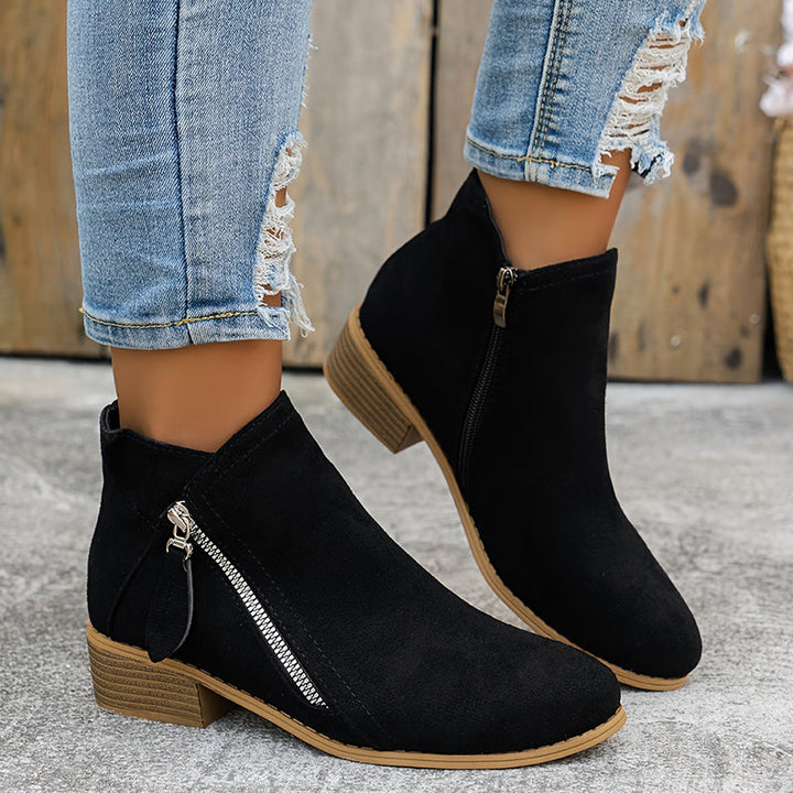 Marjorie™ | Bottines souples à talon stable