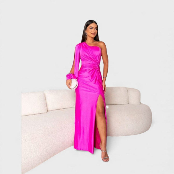 Melyssa - Elegantní Maxi Šaty na Večer