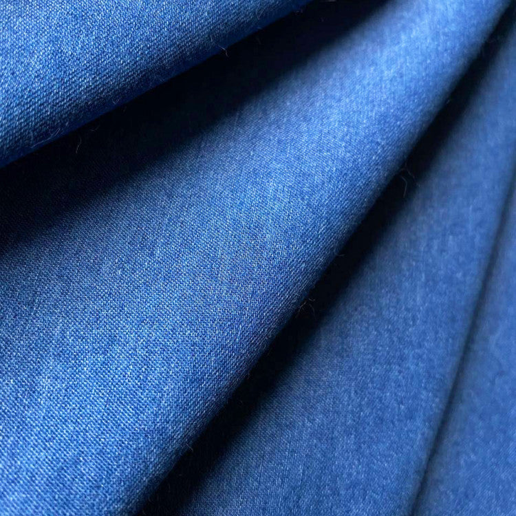 Ilse - Letní šaty s V-výstřihem z denimu