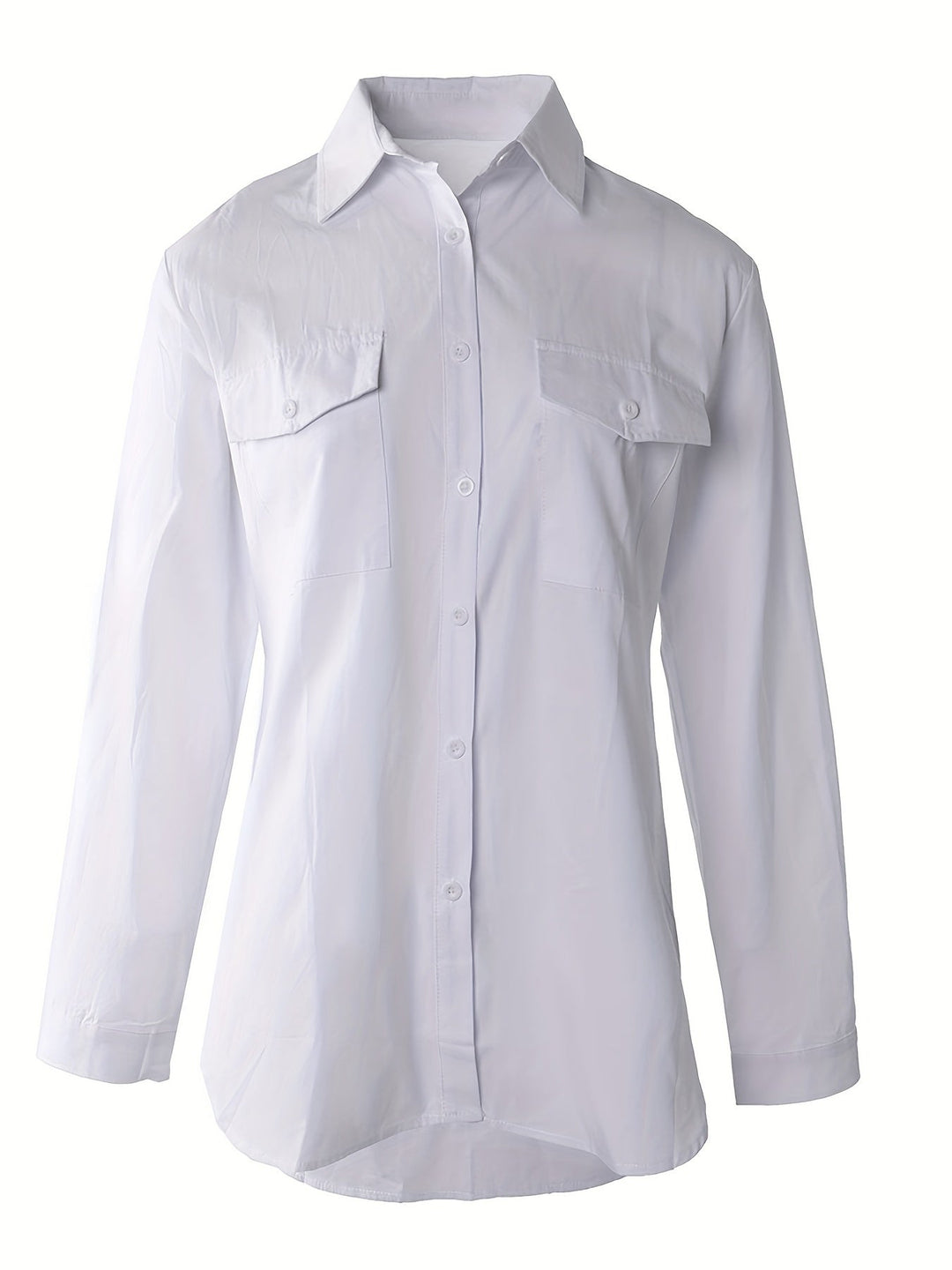CHEMISE CHIC À MANCHES LONGUES POUR FEMMES