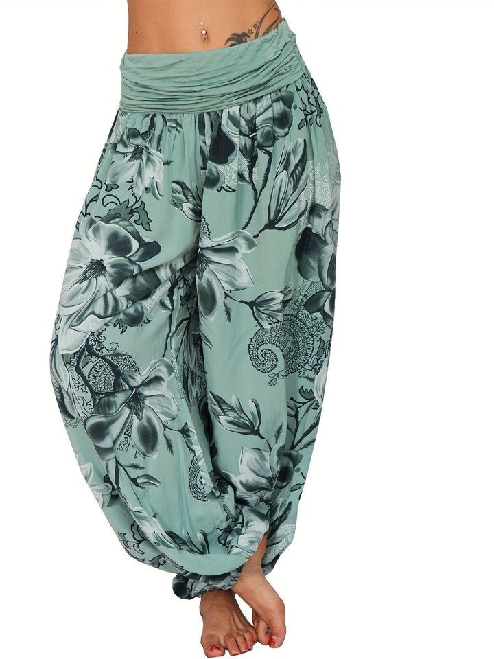 PANTALONS FLORAUX POUR FEMMES