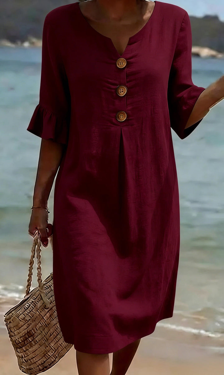 ÉLÉGANTE ROBE COUPE AMPLE POUR FEMMES