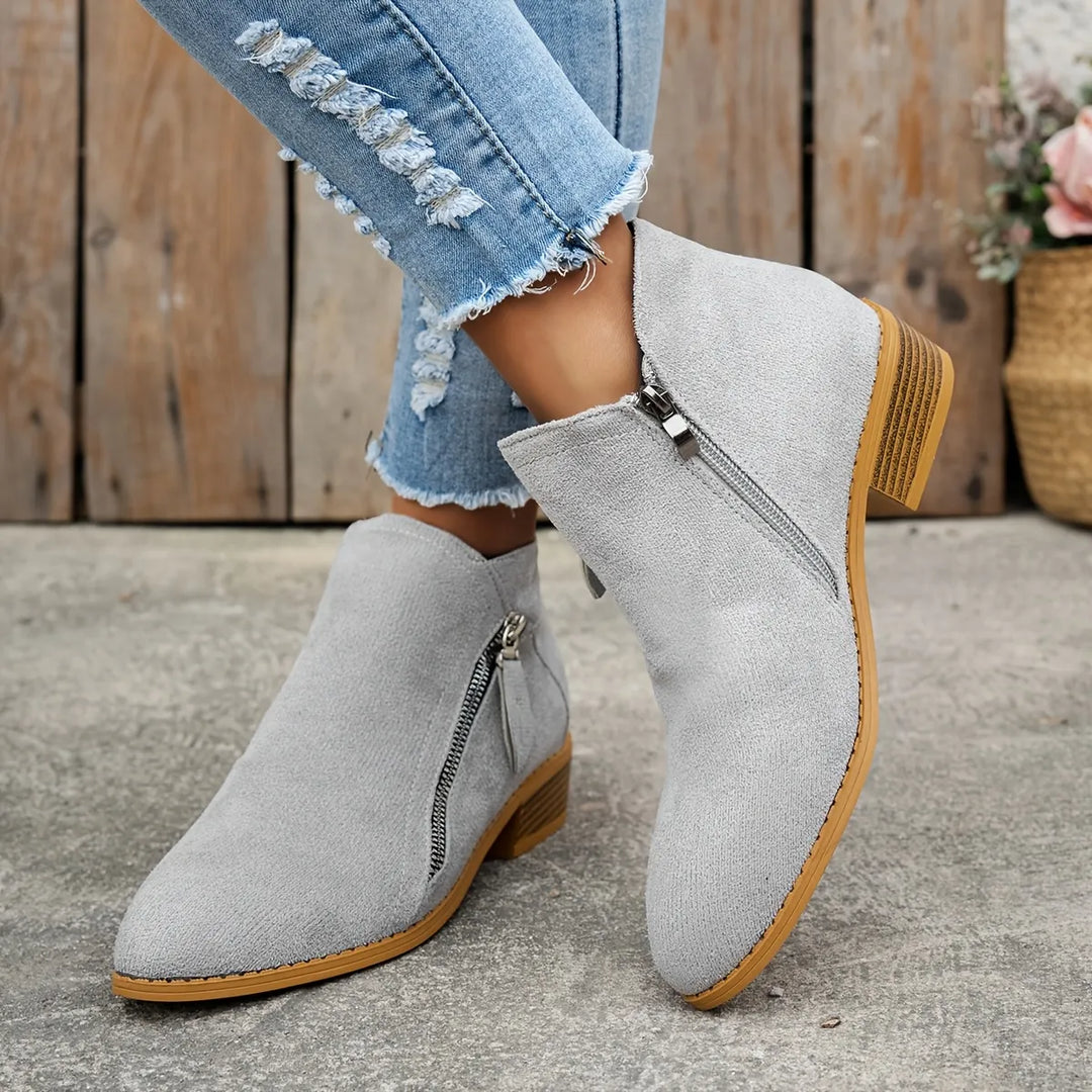Marjorie™ | Bottines souples à talon stable