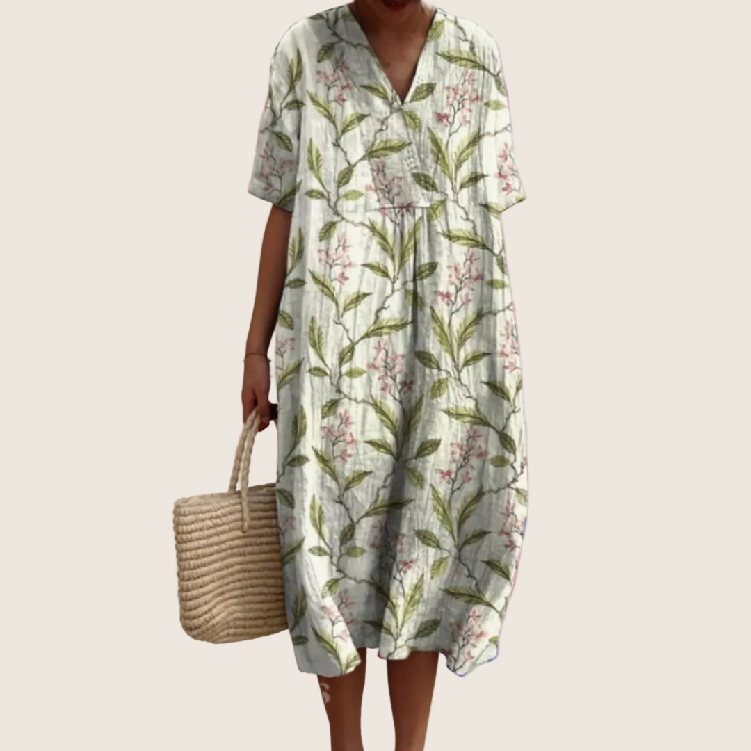 ROBE D’ÉTÉ FLORALE POUR FEMMES