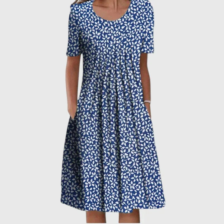 ROBE ÉLÉGANTE À VOLANTS POUR FEMME