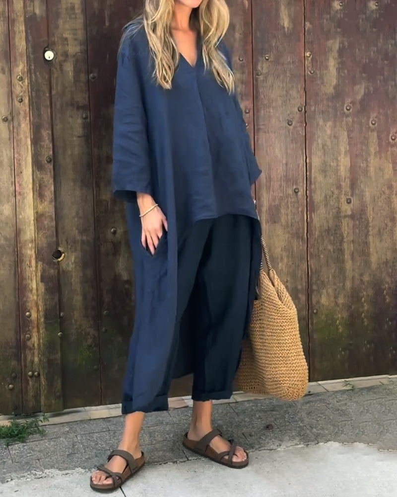 ENSEMBLE CHIC À DEUX PIÈCES POUR FEMMES