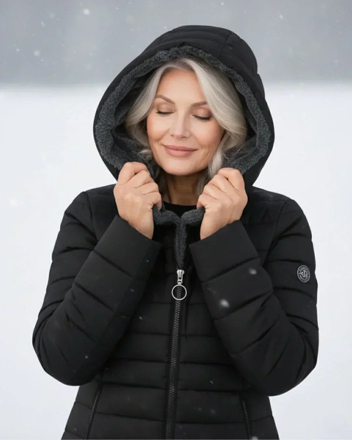 VESTE LONGUE REMBOURRÉE POUR FEMMES