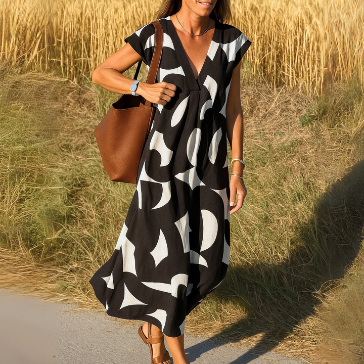 ROBE IMPRIMÉE POUR FEMME