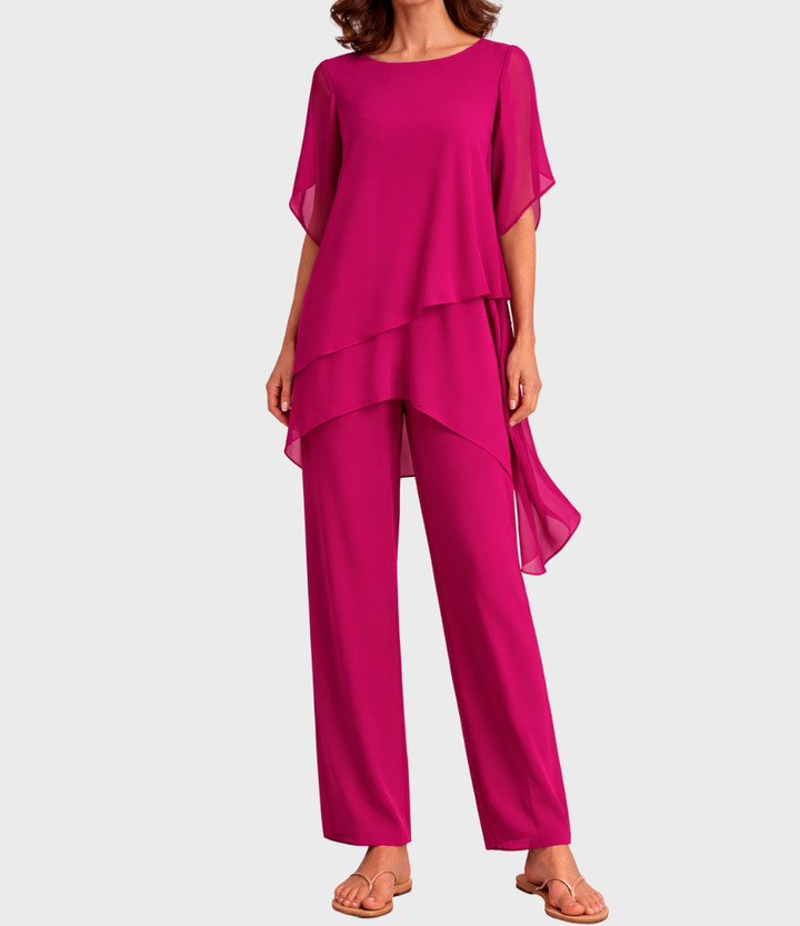ENSEMBLE CLASSIQUE DEUX PIÈCES POUR FEMME