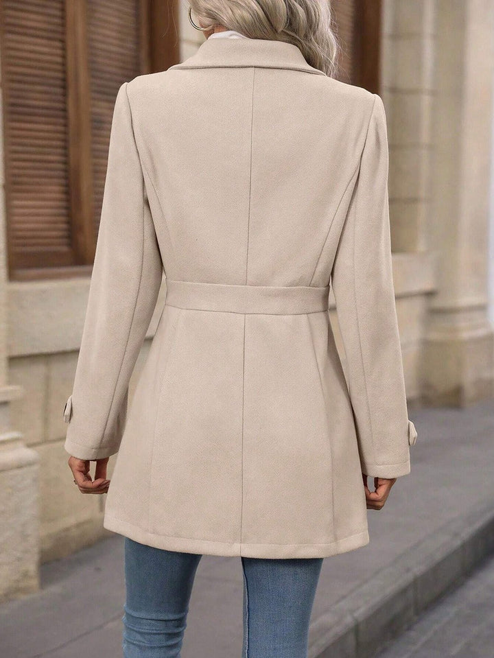 TRANCHÉE MANTEAU CLASSIQUE ÉLÉGANT ENFANTS POUR FEMMES