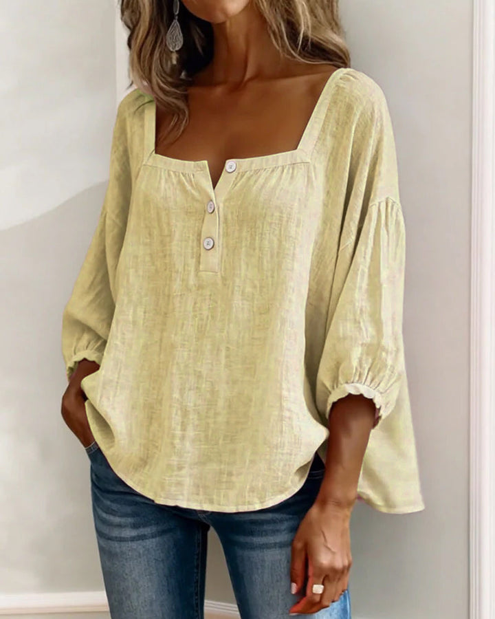 BLOUSE EN LIN POUR FEMME