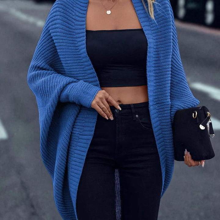 GILET EN TRICOT SURDIMENSIONNÉE POUR FEMMES