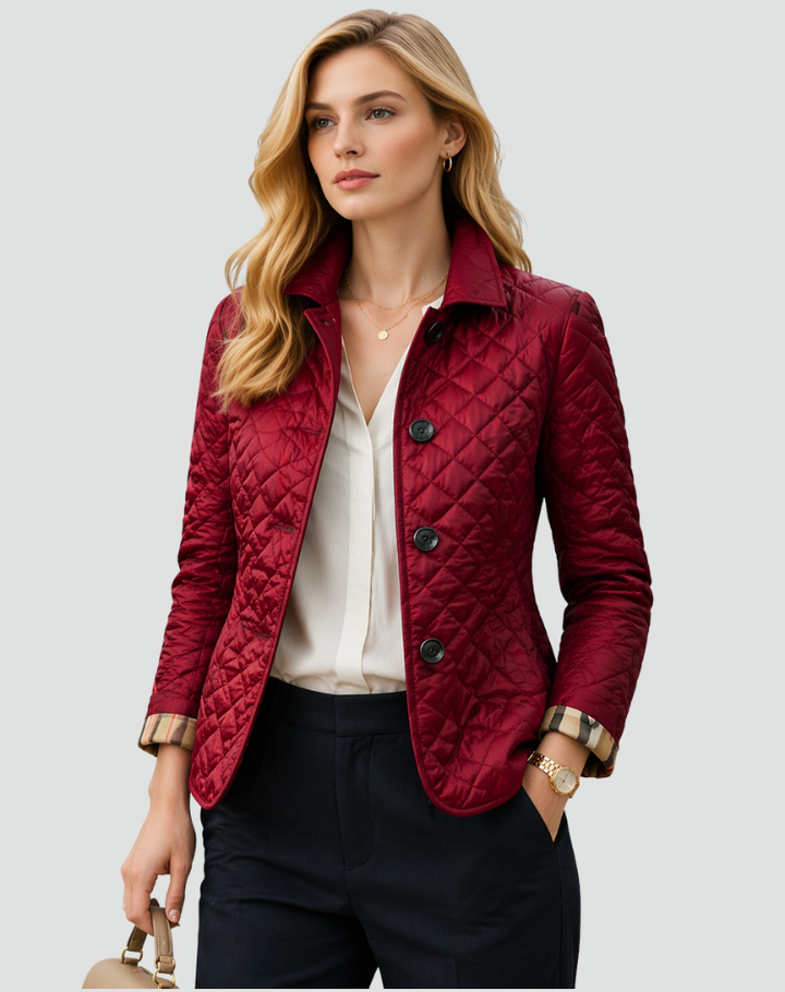 VESTE MATELASSÉE BOUTONNÉE POUR FEMMES
