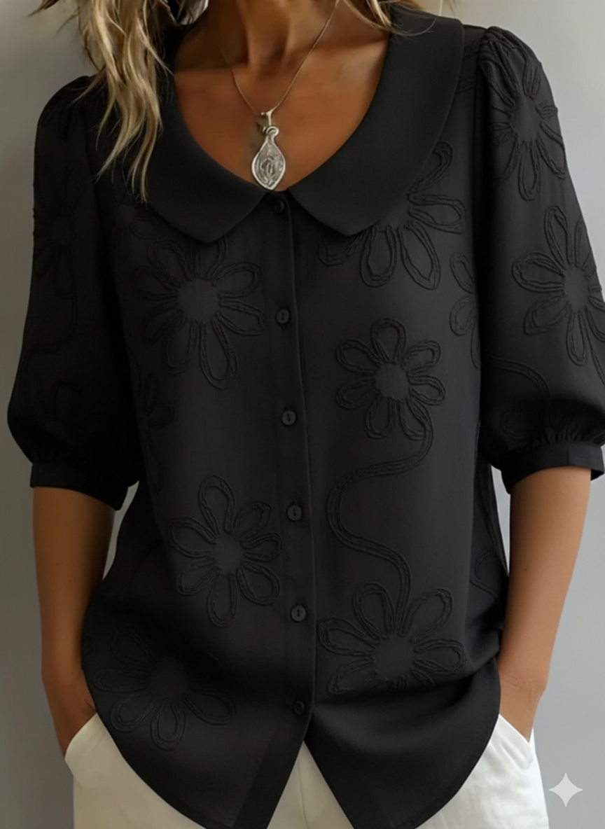 BLOUSE FLORALE POUR FEMMES