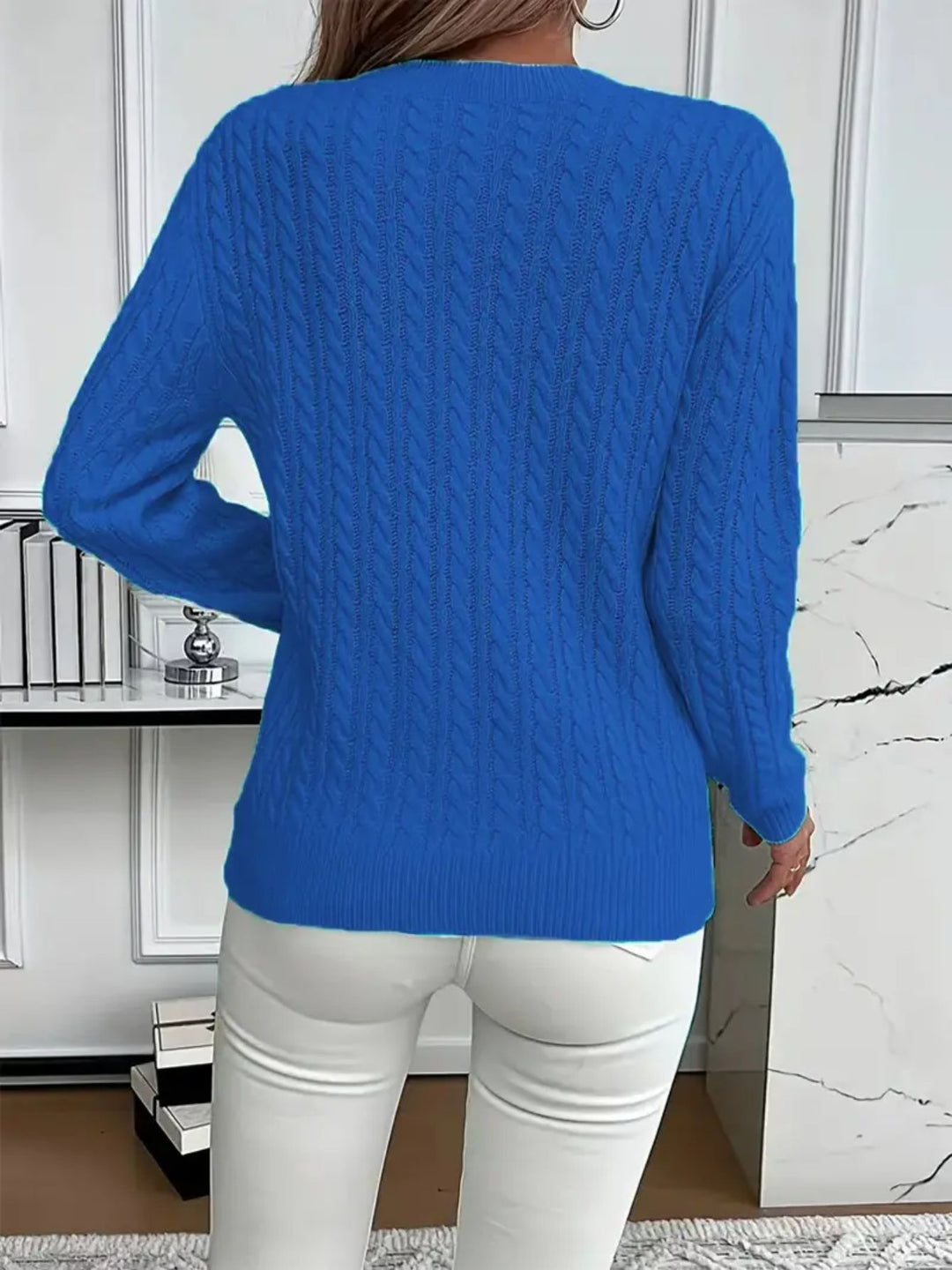 SWEAT À COL ROND COZY POUR FEMMES