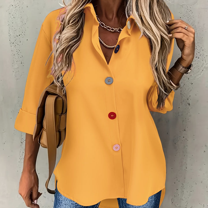 CHIC BLOUSE À BOUTONS POUR FEMMES