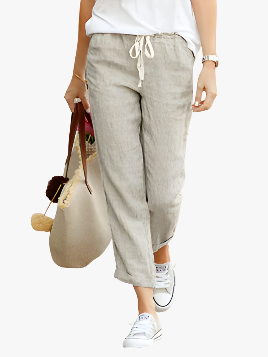 PANTALON DROIT QUOTIDIEN POUR FEMMES