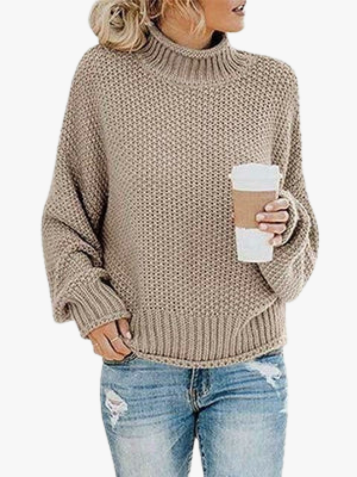 PULL À COL ROULE POUR FEMME