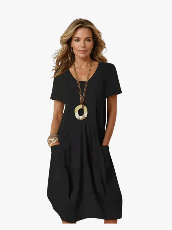 ROBE MIDI FLUIDE POUR FEMMES