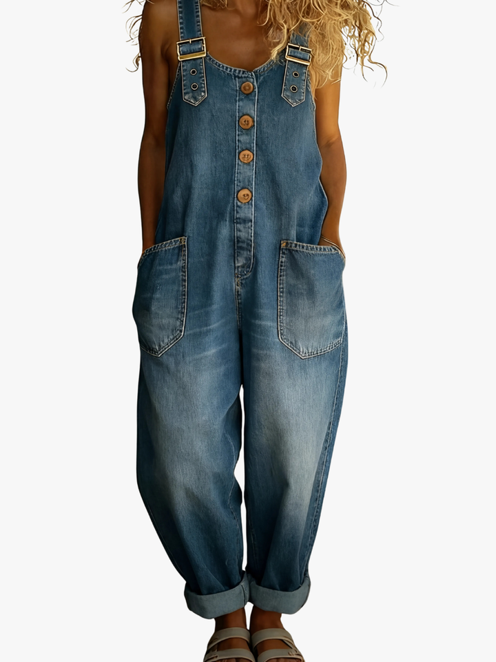 COMBINAISON EN JEAN POUR FEMME