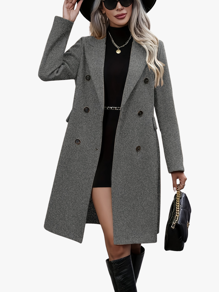 TRENCH MANTEAU ÉLÉGANT POUR FEMME
