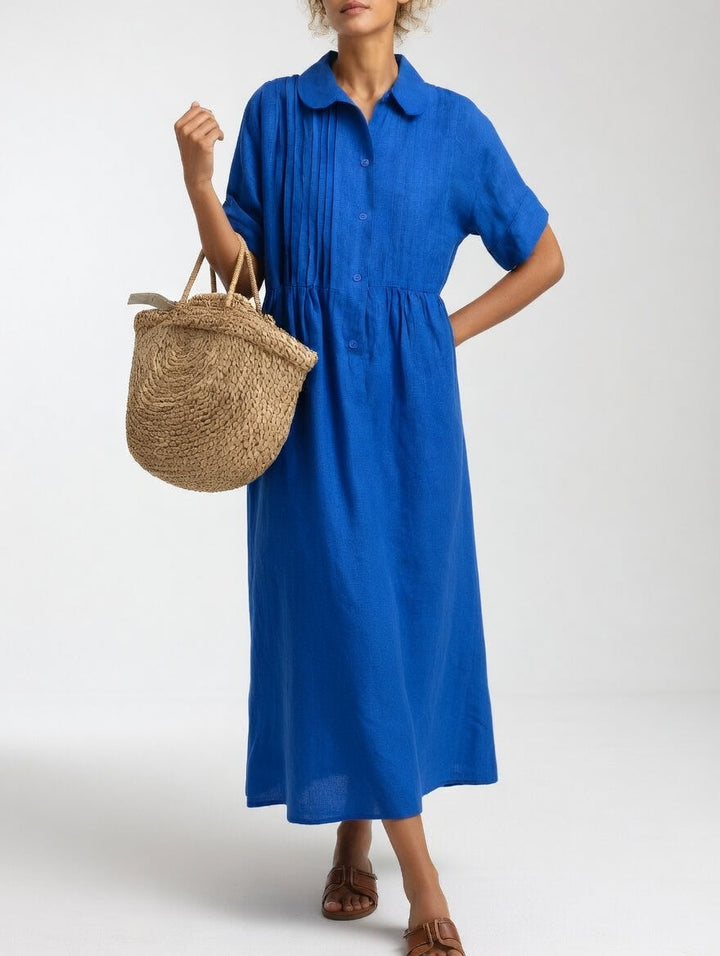 ROBE CHEMISE FLUIDE POUR FEMMES
