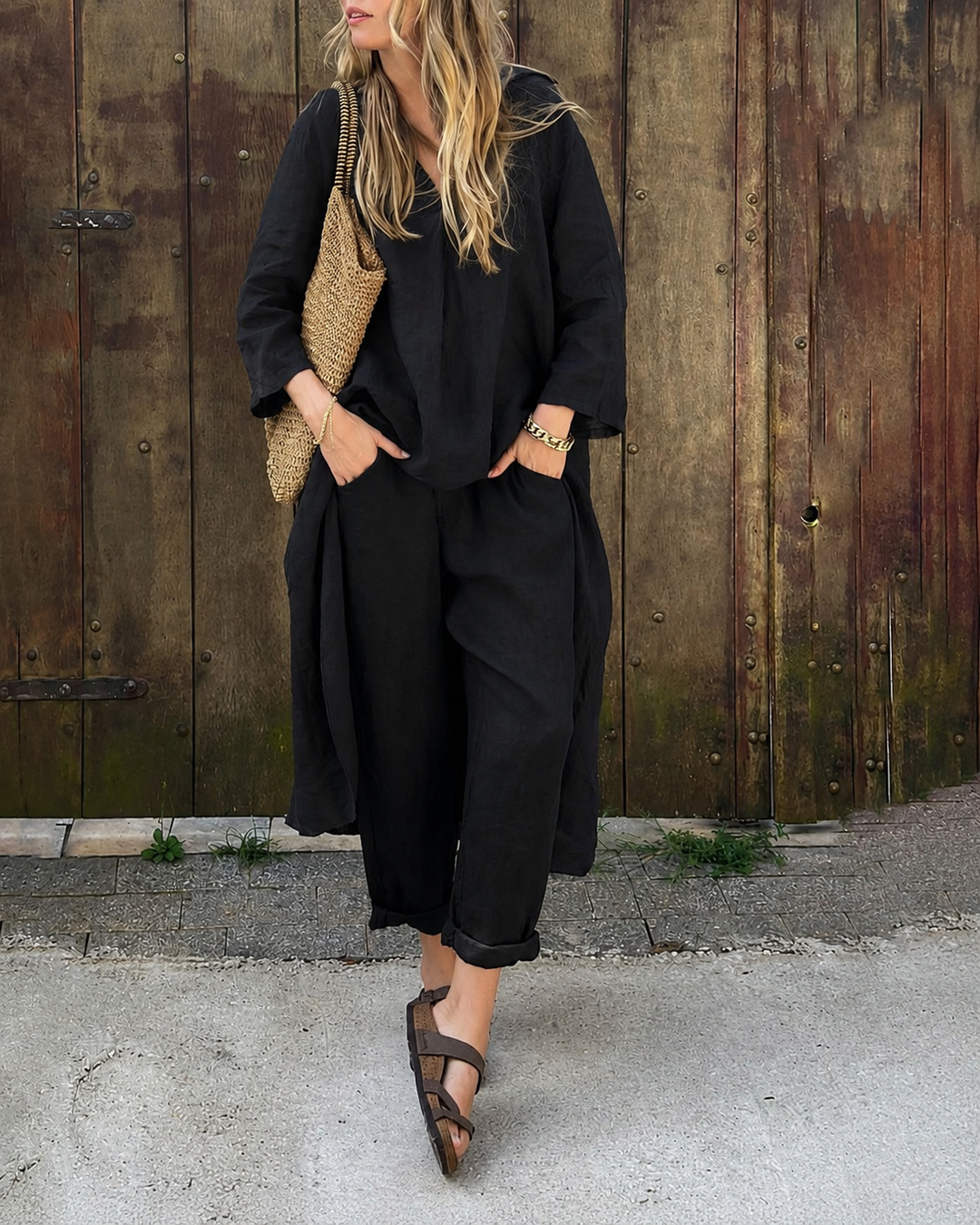 ENSEMBLE CHIC À DEUX PIÈCES POUR FEMMES