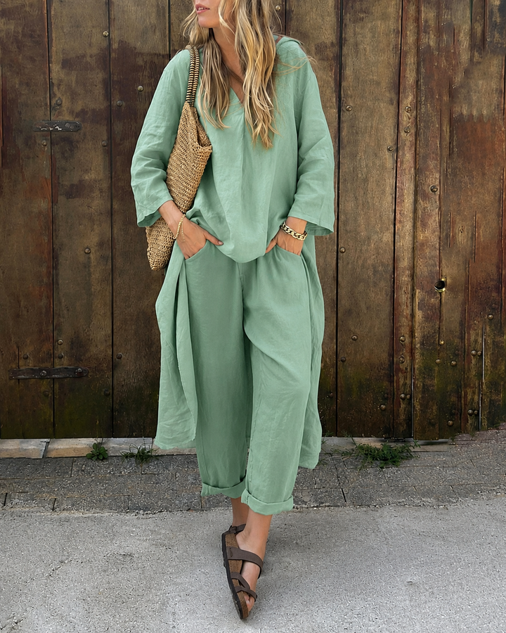ENSEMBLE CHIC À DEUX PIÈCES POUR FEMMES