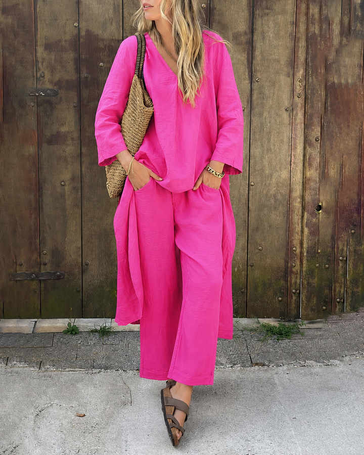 ENSEMBLE CHIC À DEUX PIÈCES POUR FEMMES